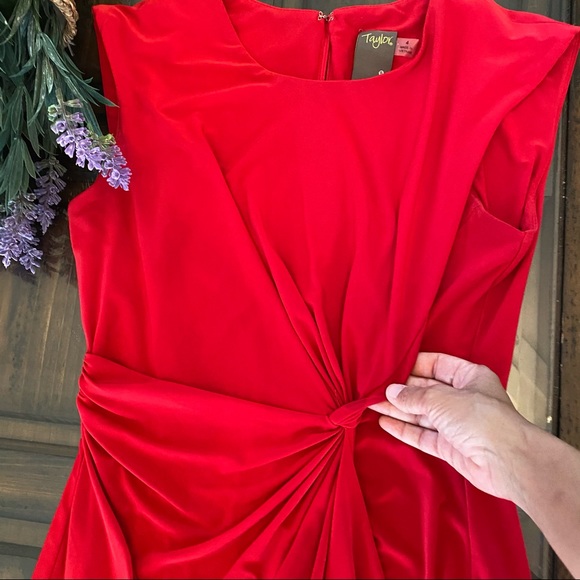 Taylor Cap Sleeve Dress Sheath Dress - Picture 3 of 11